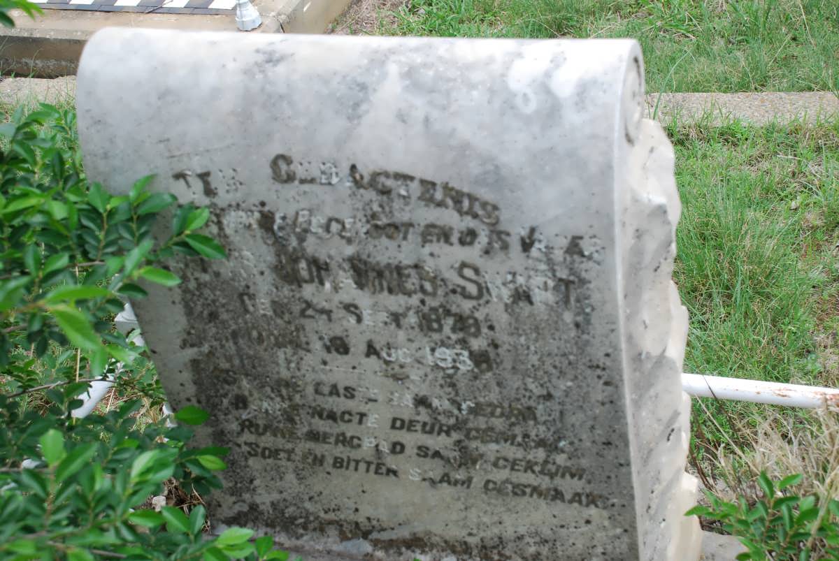 SWART ? Johannes 1879-193?