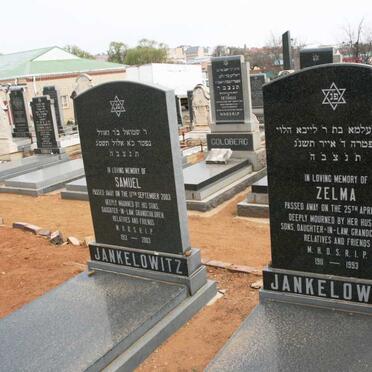 JANKELOWITZ Samuel -2003 & Zelma -1993