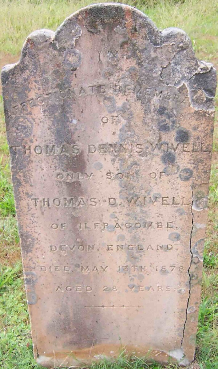 WIVELL Thomas Dennis -1878