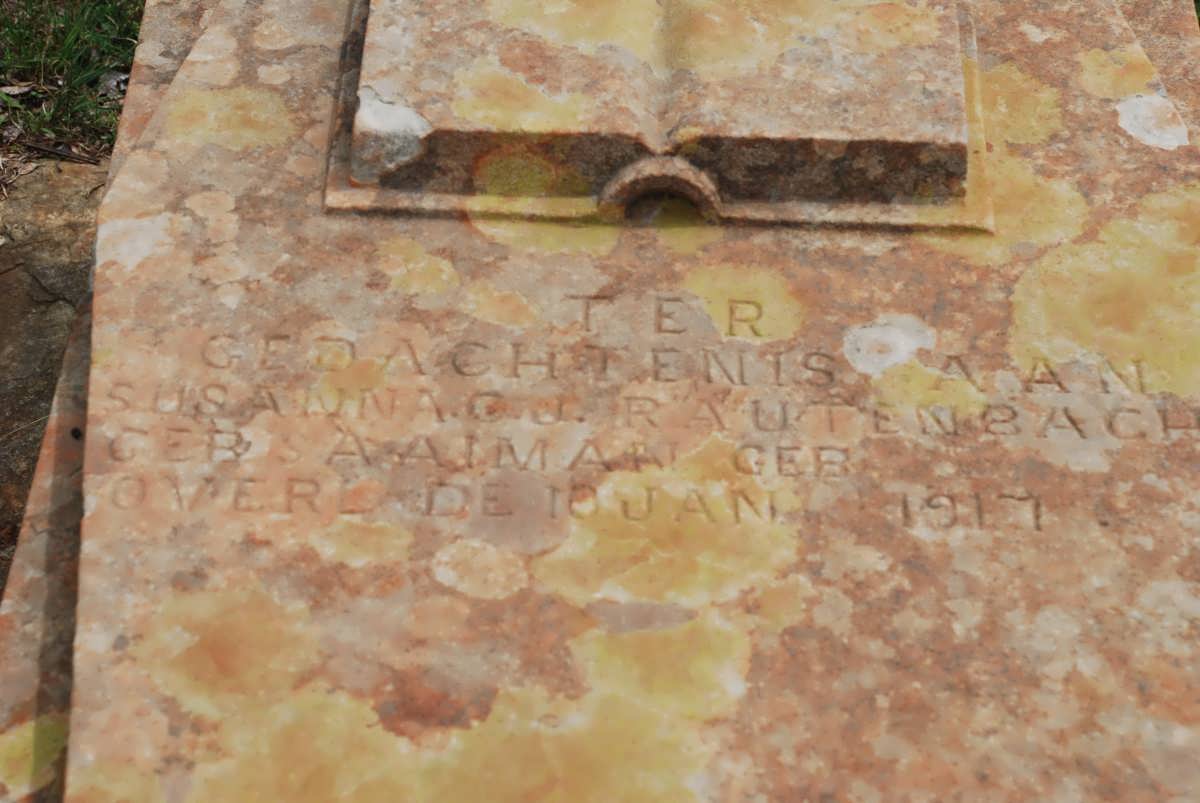 RAUTENBACH Susanna C.J. nee SAAIMAN -1917