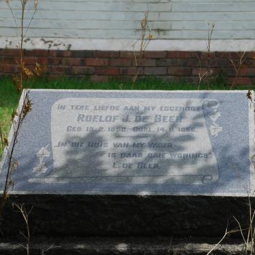 BEER Roelof J., de 1890-1956