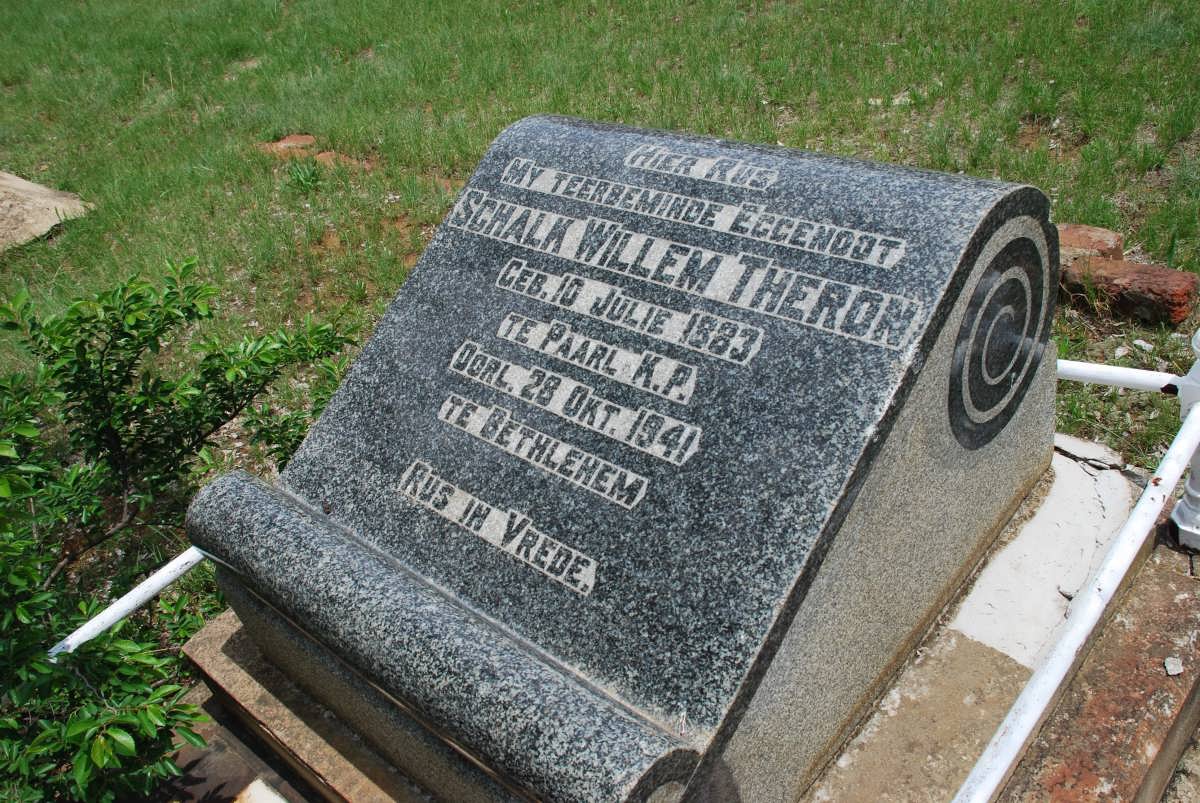 THERON Schalk Willem 1883-1941