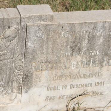 BOTHA Susara Cornelia 1941-1941