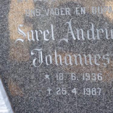 DEVENTER Sarel Andries Johannes, van 1936-1987