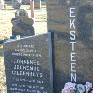 EKSTEEN Johannes Jochemus Gildenhuys 1924-2004