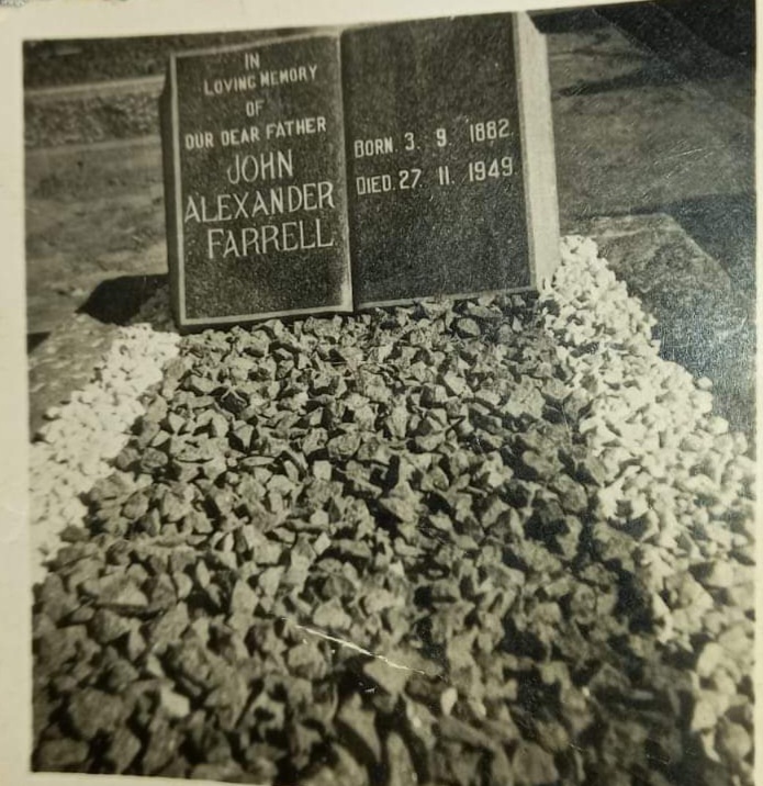 FARRELL John Alexander 1882-1949