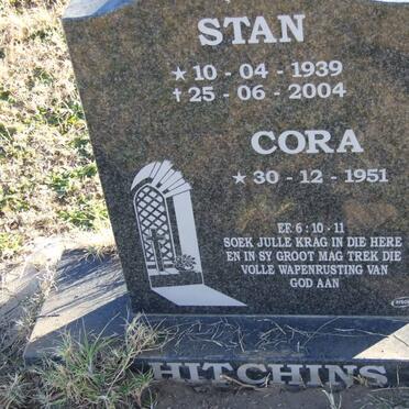 HITCHINS Stan 1939-2004 &amp; Cora 1951-