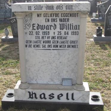 HASELL Edward William 1959-1993