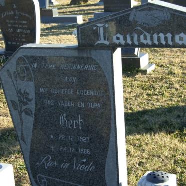 LANDMAN Gert 1927-1986