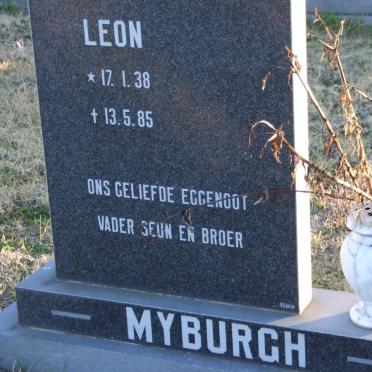 MYBURGH Leon 1938-1985