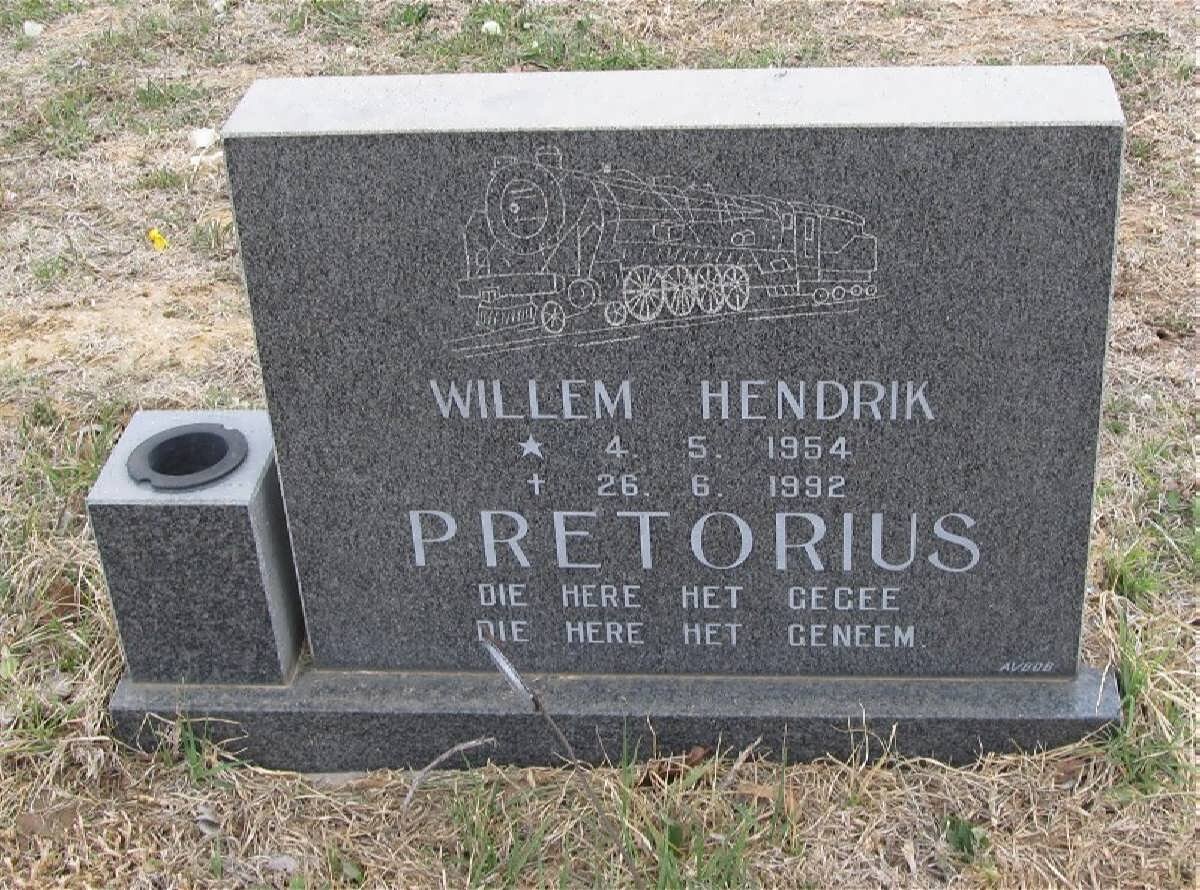 PRETORIUS Willem Hendrik 1954-1992