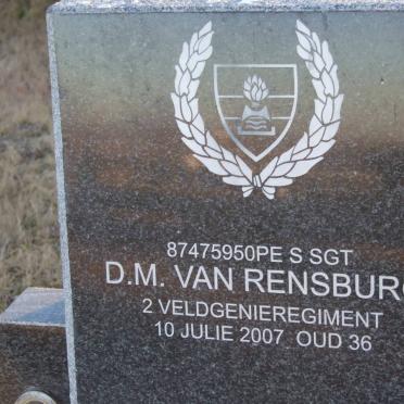 RENSBURG D.M., van -2007