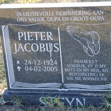 STEYN Pieter Jacobus 1924-2005