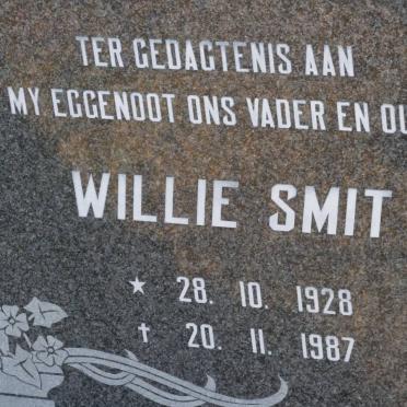 SMIT Willie 1928-1987