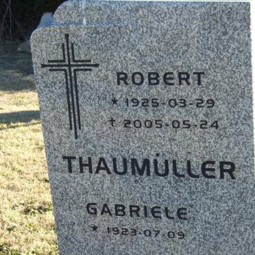 THAUMÜLLER Robert 1925-2005 &amp; Gabriele 1923-