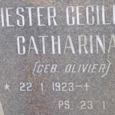 ZYL Louis Cornelius, van 1911-1987 &amp; Hester Cecilia Catharina OLIVIER 1923-