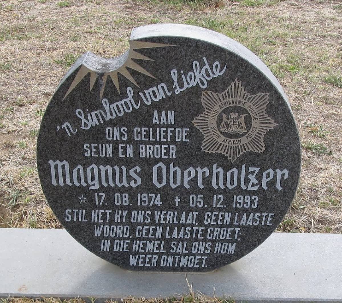 OBERHOLZER Magnus 1974-1993