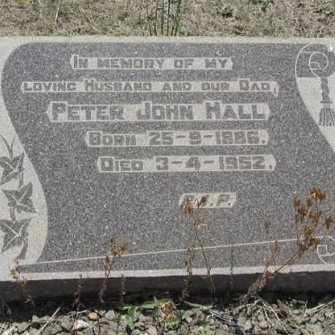 HALL Peter John 1886-1952