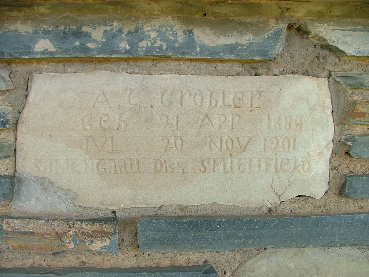 GROBLER A.C. 1889-1901