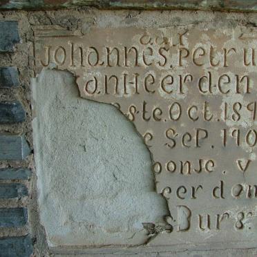 HEERDEN Johannes Petrus, van 1898-1901