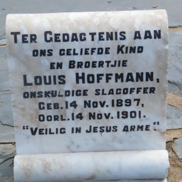 HOFFMANN Louis 1897-1901