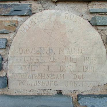 NAUDE David J. 1858-1901