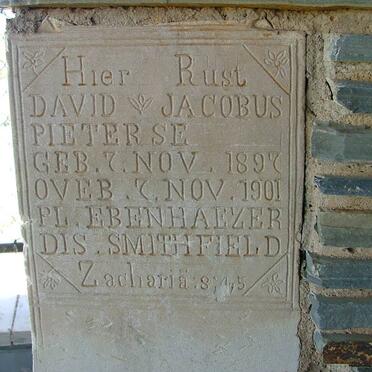 PIETERSE David Jacobus 1897-1901