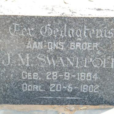 SWANEPOEL J.M. 1864-1902