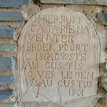 VENTER Catariena 1864-1901