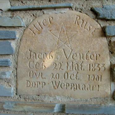 VENTER Jacob 1833-1901