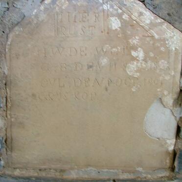 WET Hendrik, de -1901