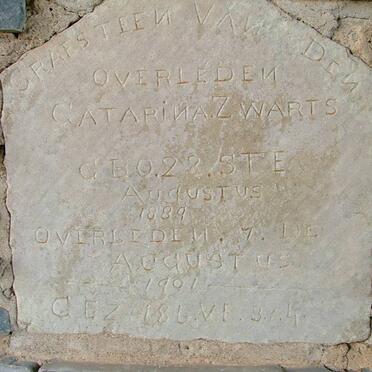 ZWARTS Catarina 1889-1901