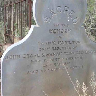 BARKER Fanny Hamilton -1880