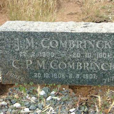 COMBRINCK J.M. 1900-1901 :: COMBRINCK C.P.M. 1906-1907
