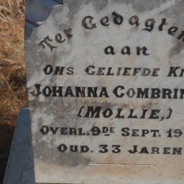 COMBRINCK Johanna -1923