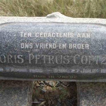 COETZEE Floris Petrus 1909-1956