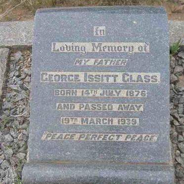 GLASS George Issitt 1876-1939