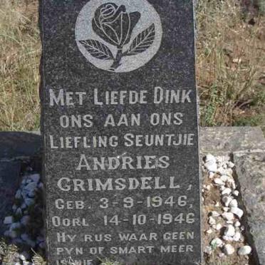 GRIMSDELL Andries 1946-1946