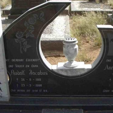 GROBBELAAR Rudolf Jacobus 1918-1988 &amp; Anna Johanna GROBBELAAR 1923-1994