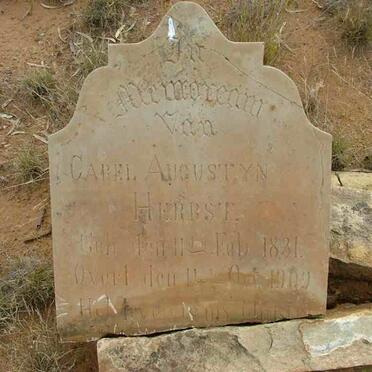 HERBST Carel Augustyn 1831-1909