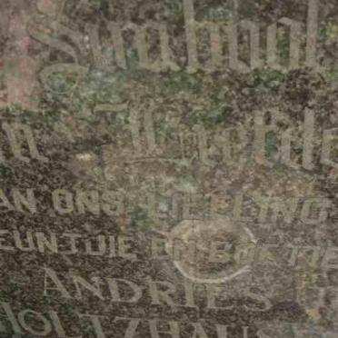 HOLTZHAUSEN Andries 1958-1958