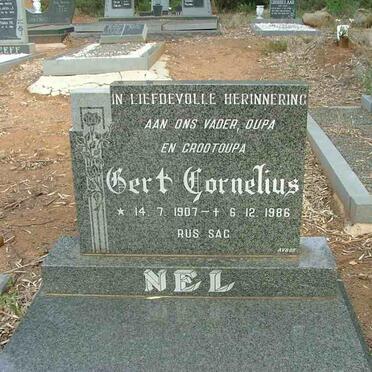 NEL Gert Cornelius 1907-1986