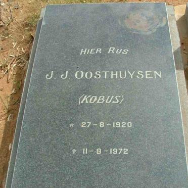 OOSTHUYSEN J.J. 1920-1972