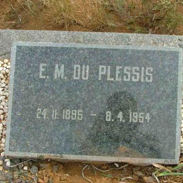 PLESSIS E.M., du 1895-1954