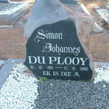 PLOOY Simon Johannes, du 1911-1982 &amp; Maria C. WIEGAND 1916-2000