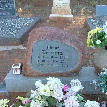 ROUX Victor, le 1934-2000