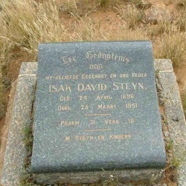 STEYN Isak David 1896-1951