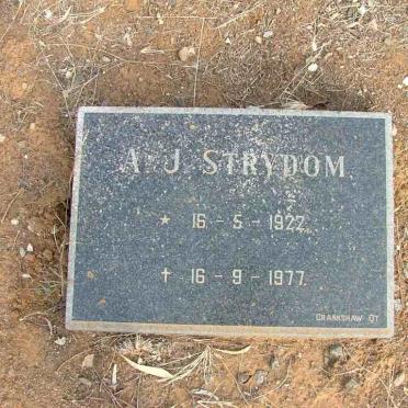STRYDOM A.J. 1922-1977