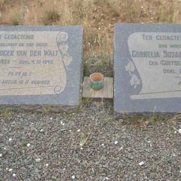 WALT Frans Kruger, v.d. 1885-1948 &amp; Cornelia Susanna COETSEE 1888-1974