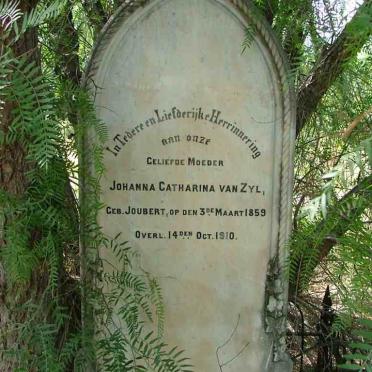 ZYL Johanna Catharina, van 1859-1910